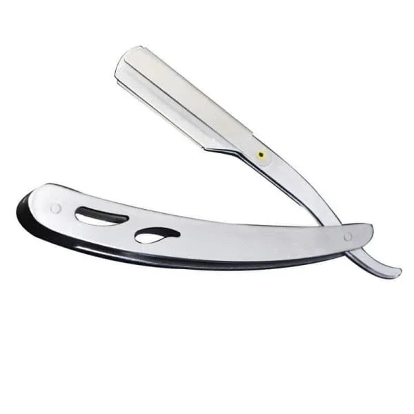 Barberskraber med 10 blade - Rustfrit stål - Sølv/sølv