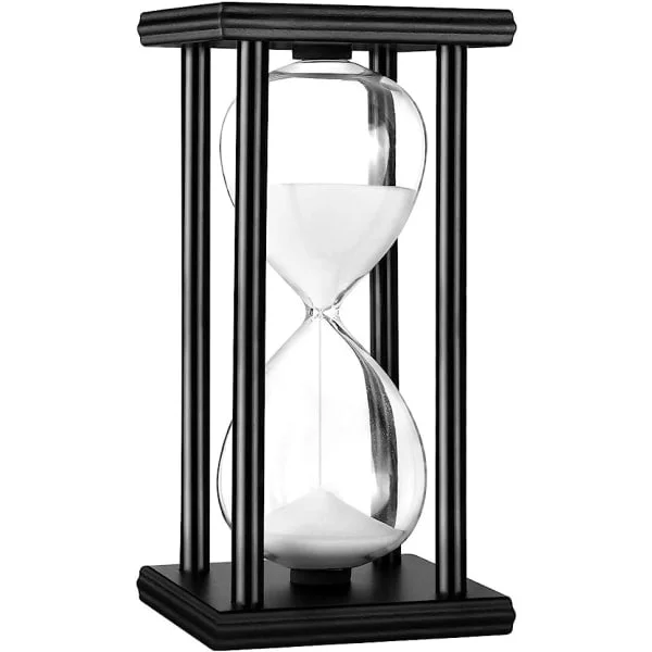 Timglas Timer 30/60 minuuttia hiekka-ajastin hiekka-kello Creative G 30 minuuttia valkoinen hiekka