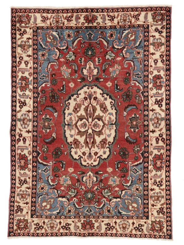 Oriental Mahal Rug 145X204 Dark Red/Brown Wool
