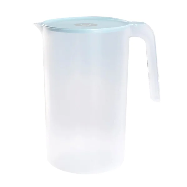 Fornnerg 1 Piece Plastic Jug Large Capacity Easy To Clean Pp Plastic Water Jug For Water Blue L