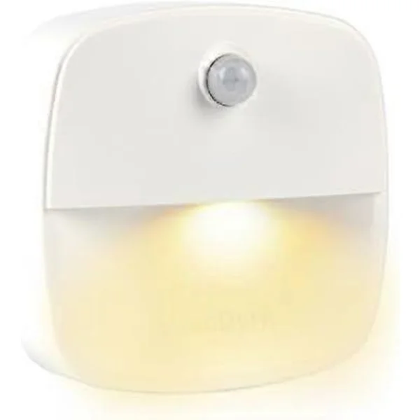 Batteridrevne lamper, trådløse vegglamper for soverom, smart nattlys for toalett, gang, bad, skap, kjøkken