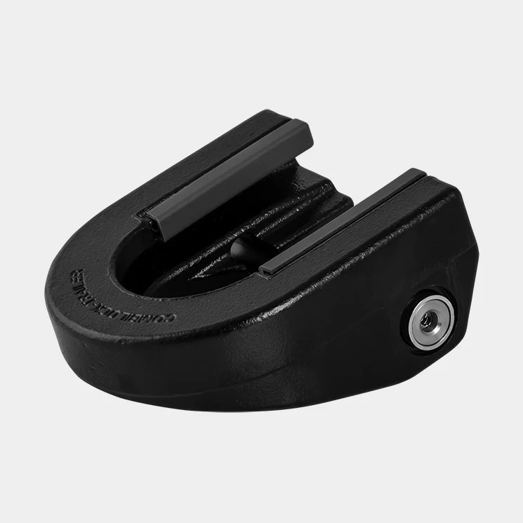 Trailerlås Combilock, 71 mm, Ø14 mm, grå