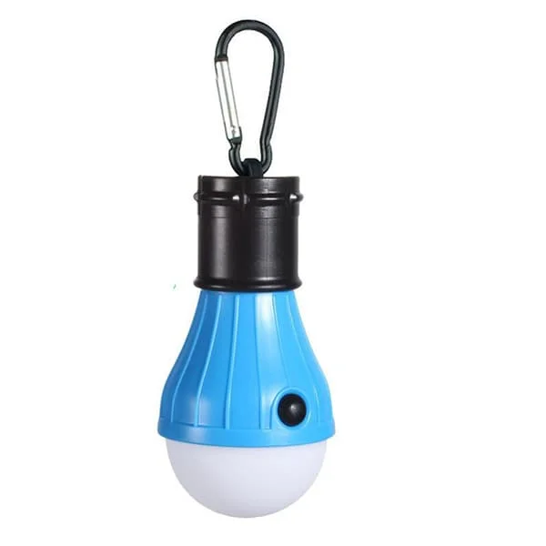 Blå Camping Lanterne, Bærbar LED Pærer, LED Camping Lampe Lanterne Batteridrevet Camping Lampe, 3 Lampe Modus Vanntett Natt Nødfakler,