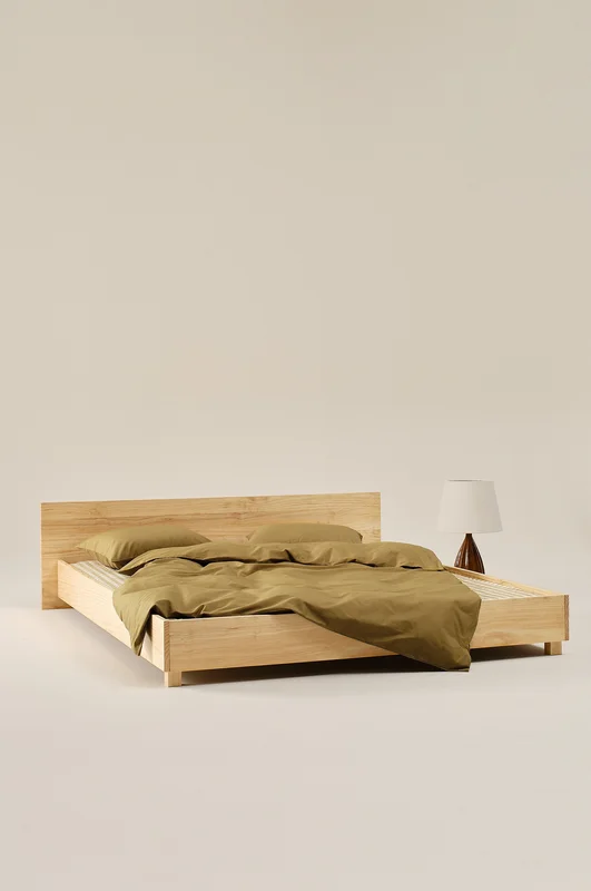 Jotex - Bedframe 180 Cm Natuur Natuur - ALLERUM - Koop Bedframes bij Jotex