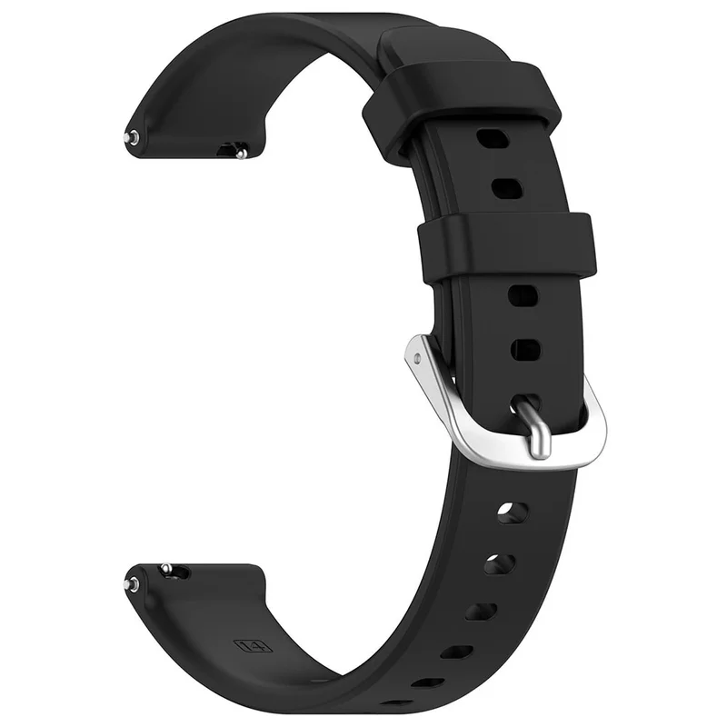 Silikoniranneke Garmin Lily 2 / Lily 2 Active - Musta - Silikoniranneke Garmin Lily 2 / Lily 2 Active - Musta