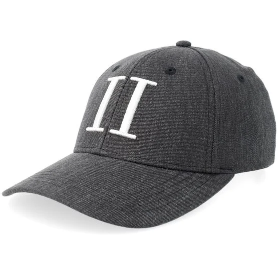 Les Deux - Grau Adjustable Cap - Kids Encore Baseball Cap Raven Grey Adjustable @ Hatstore