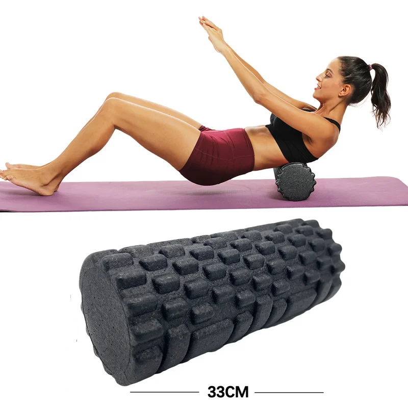AliExpress - 30/33 cm Fitness Schaum Roller Yoga Massage Roller EPP Pilates Schaum Körper Muskel Massage Roller Therapie Übungen Gym hause Übung