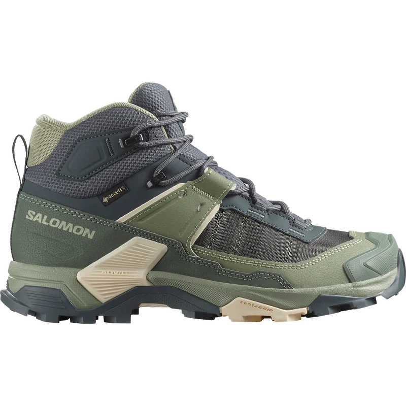 Salomon - Women's Hiking & Backpacking Shoes X Ultra 5 Mid GTX W - 4