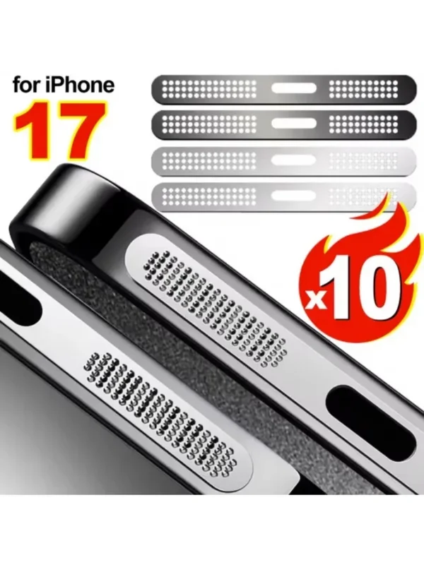 AliExpress - Metall Staubdicht Net Aufkleber Für iPhone 17 Pro 17 Pro Max Hörer Lautsprecher Loch Anti-staub Mesh Schutz Für iPhone 17