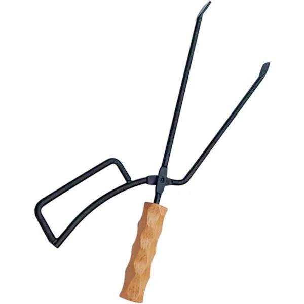 Eldstad Isolering Klämma Eldstad Tång Verktyg Kol Klämma Eldstad Tillbehör Brasa Tänger Camping Grill Eldstad Tång Tänger Gripare