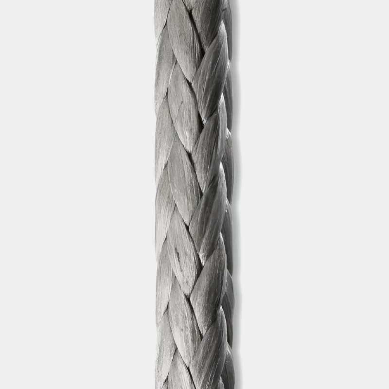 Dyneemaköysi / UHMWPE-köysi metritavarana Robline Ocean 3000 XG, 12-punottu Dyneema SK78, harmaa, Ø4 mm