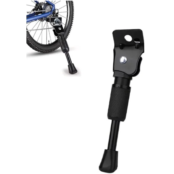 Sykkelstativ 14 tommer MTB Sykkelstativ Sykkelstativ Klemmesystem Sykkelben med Ekstra Stabil Fot for El-sykler Bysykler og Terrengsykler Svart