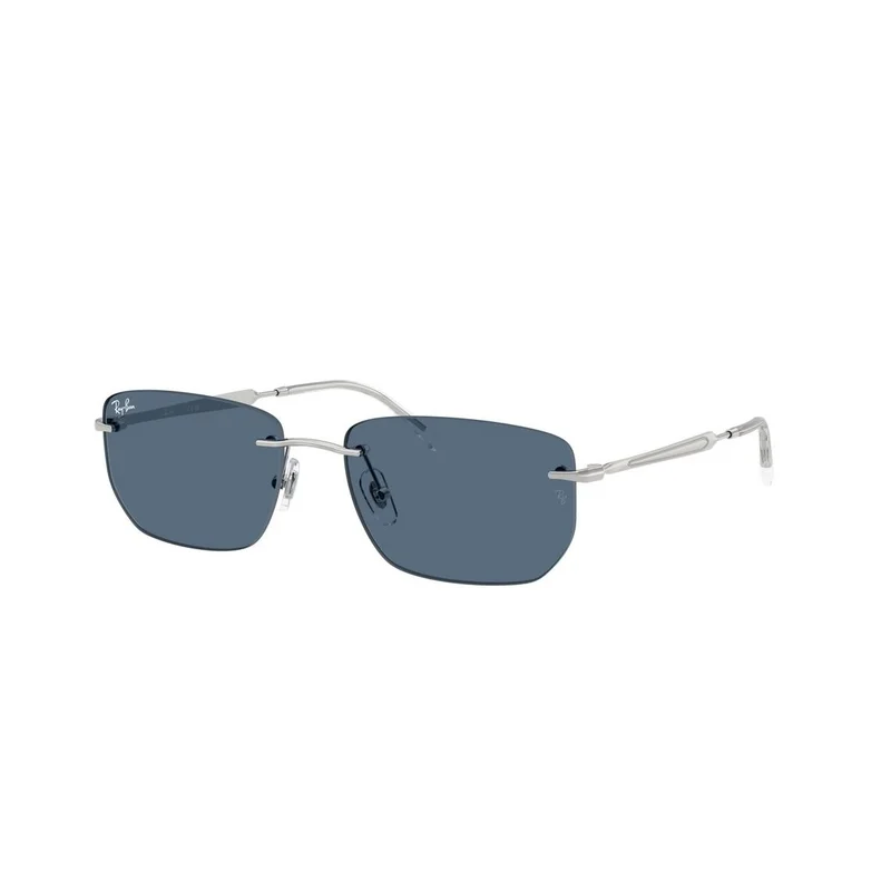 Ray-Ban -Aurinkolasit - Silver Rectangular - Ray-Ban RB3768 003/80 5617