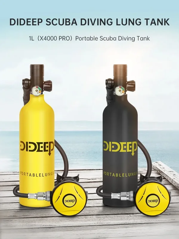 AliExpress - Ensemble de mini-cylindre de plongée DIDEEP 1 litre, 10-20 minutes de plongée sous-marine, facile à utiliser, bouteille de plongée 