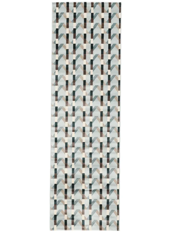 Small Pilar Rug - Light Blue 80X250 Modern Style