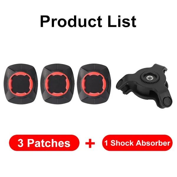 [KK]QUAD-LOCK Motorsykkel Sykkel Telefonholder Stativ Sykkel Telefonholder Sykkelholder 360° Roterbar Navigasjonsstøtte Sikkerhetsfeste