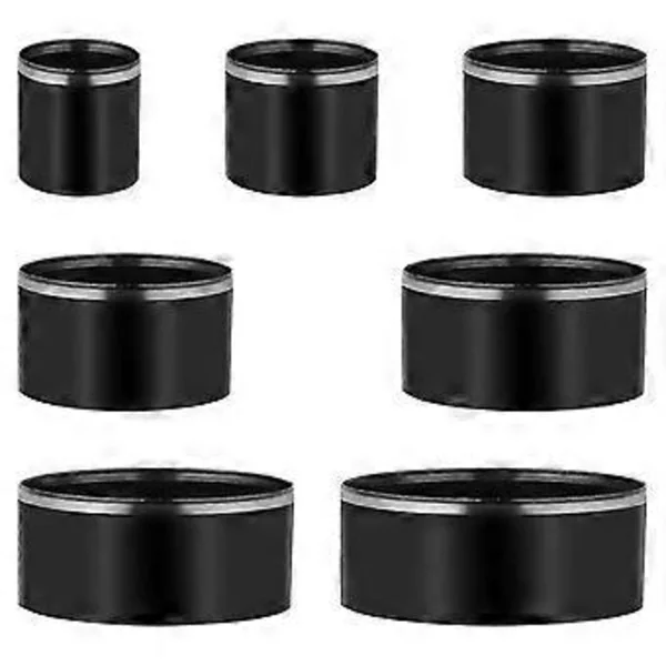 Leather Punch Set, 7 Sizes, Circular Hole Punches, Round Hole Punches, 20mm - 50mm Hole Punches, Tool Set DS
