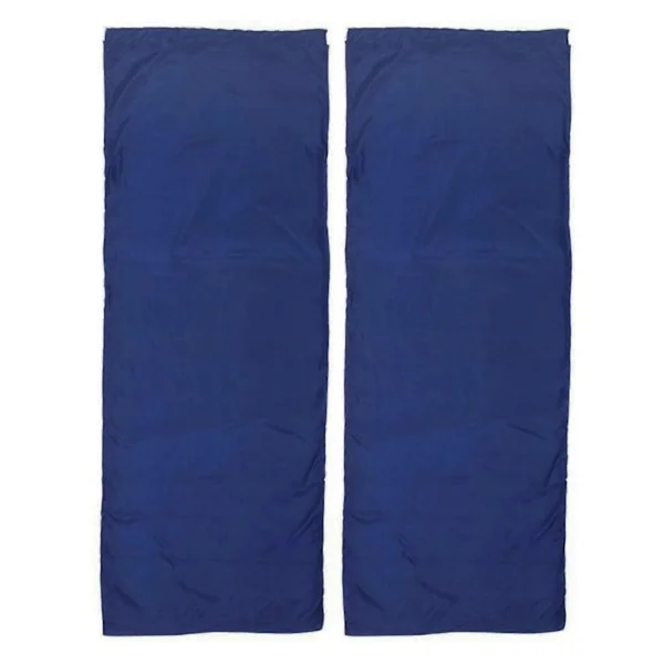 2X Mikrofiber Sovepose Liner Reise Seng Sekk Lett Sovepose Liners 91x221 cm