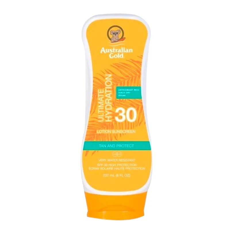 Spar 25% • Køb 2, Australian Gold Solcreme Ultimate Hydration Lotion SPF 30 237 ml, Hudpleje, Solcreme, Solcreme Til Ansigtet