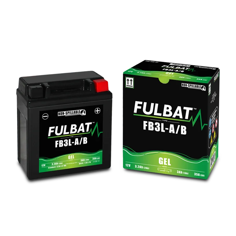 Fulbat Gel-batteri - Sök Efter Motorcykel - MBK Booster 50 1990-2003