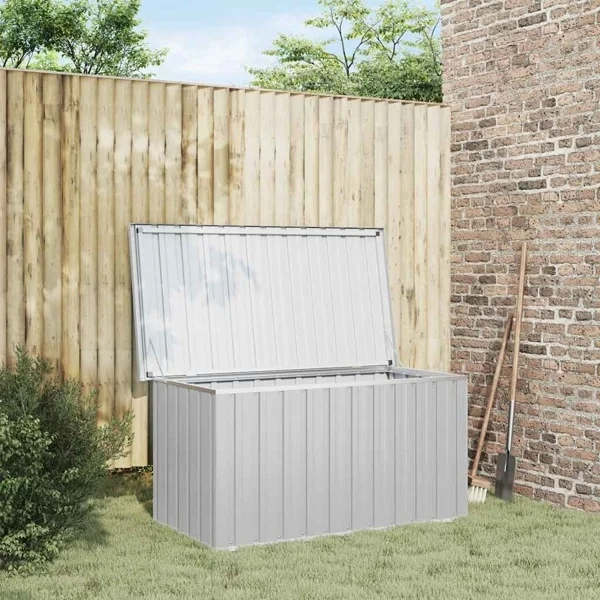 vidaXL Dynbox grå 129x67x65 cm