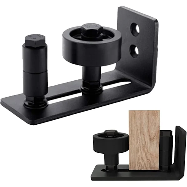 Adjustable Floor Guide, Bottom Guide for Wooden Doors, Barn Doors and Sliding Door Systems, 8 in 1