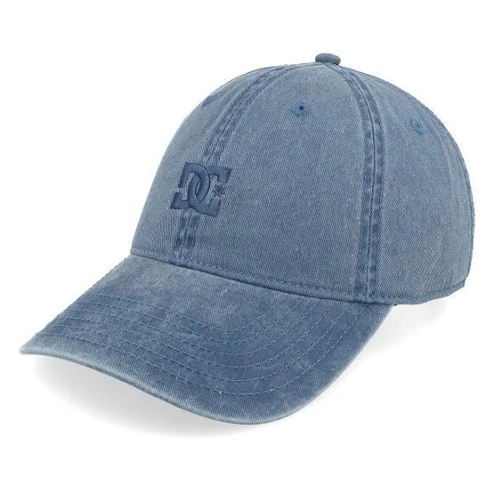DC - Bleu unconstructed Casquette - " Cap Star Vintage Vintage Indigo Dad Cap" @ Hatstore
