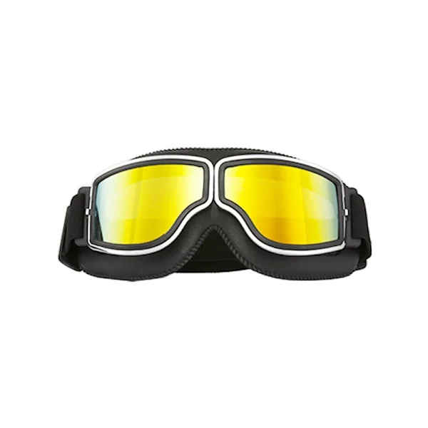 Motorcykelglasögon Biker Cykling Skidåkning Cruiser Aviator Cruiser Jet Glasögon Motorcykelglasögon Vintage Biker Oldtimer Scooter Harley Chopper