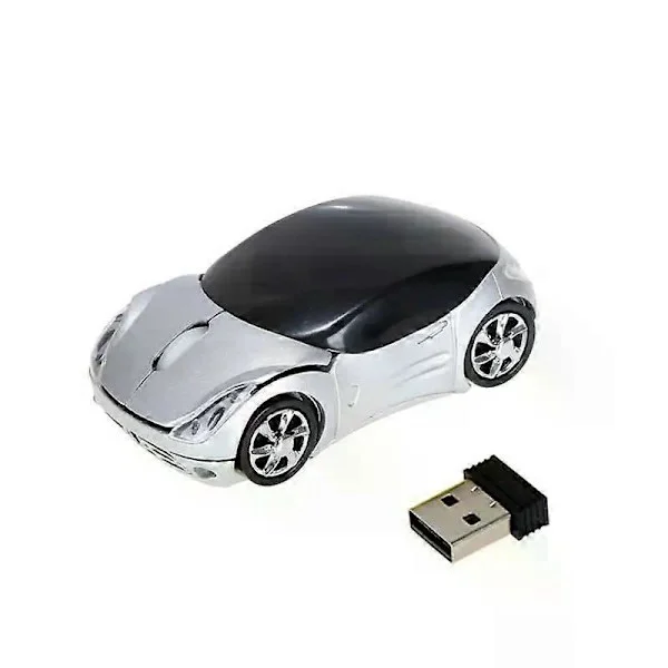 Trådlös Mus Batteri Möss Trådlös Datormus 2.4G Kontor Gaming Mus 3 Knapp Söt Bil Intressant Mus För Laptop PC