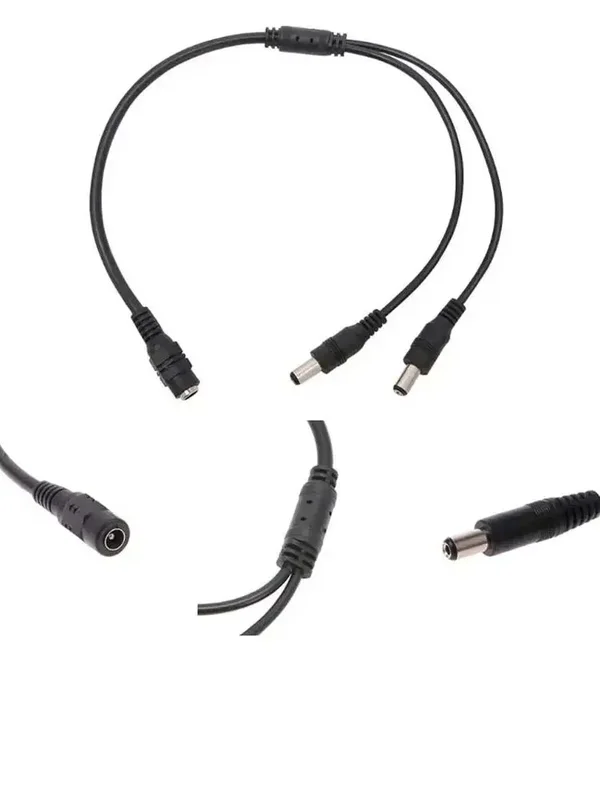 AliExpress - DC Power Ladekabel Splitter 5,5 x 2,1 mm 1 in 2 4 8 Out Draht Splitter POE CCTV Tester IP Kamera Stecker Adapter Verlängern