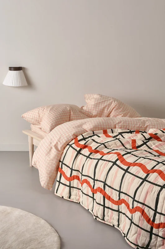 Jotex - Överkast Beige/multi PINNER - Köp Överkast hos Jotex
