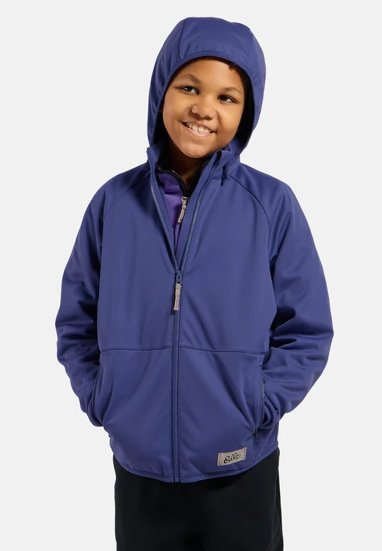Odlo Gilet Isolato Softshell Kids da bambini, 140, viola