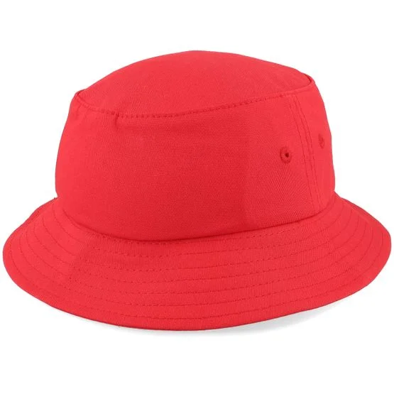 Flexfit - Rosso bucket Cappello - Kids Red Bucket @ Hatstore