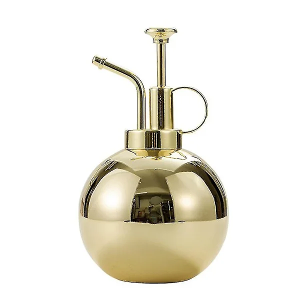 500ml Metallisk Vannkanne For Innendørs Planter Vintage For Mister Sprayflaske Hage Sprøytekanne Spritzerflasker For Blomst Sukkulenter Bonsai (Farge
