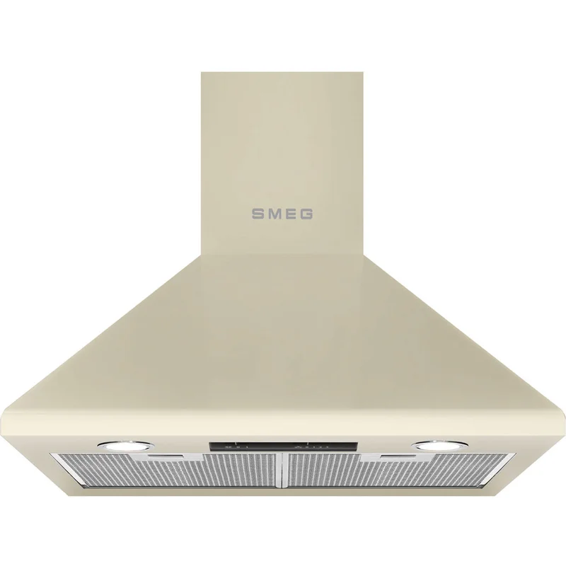 Smeg KSED65PE 60 cm Universal Väggmonterad Fläkt, Creme | Vitvaror > Köksfläkt | Bagaren och Kocken