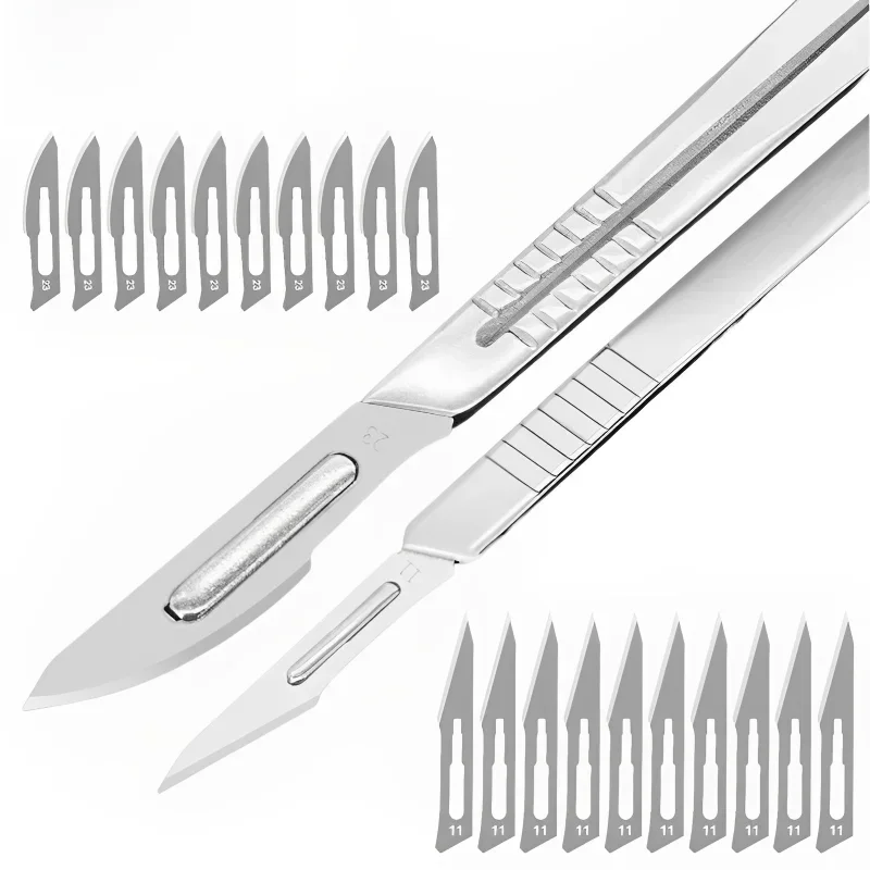 AliExpress - Chirurgische Skalpellklingen aus Kohlenstoffstahl + Griff Skalpell DIY Schneidwerkzeug PCB Reparatur Tier Chirurgisches Messer 