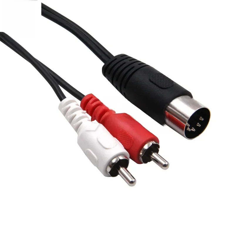 AliExpress - Heißer verkauf 0,5 M 1,5 M 5-Pin DIN Stecker MIDI Kabel zu 2 Dual RCA Stecker Audio Kabel für Home Audio system