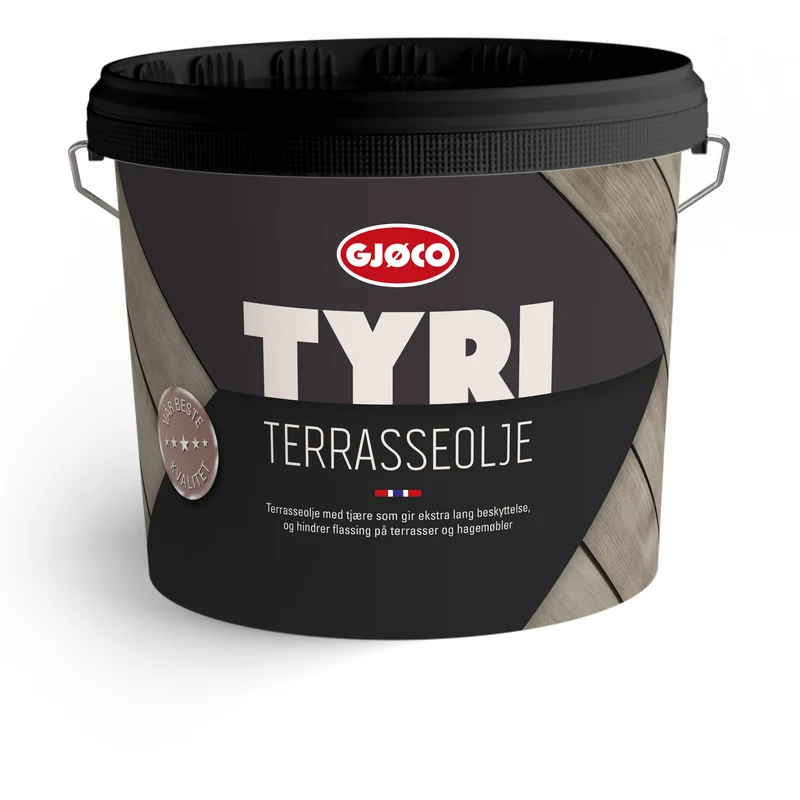 Gjøco - Tyri terrasseolje klar C base 4,5l