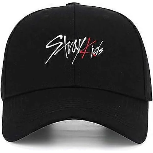 Keps Straykids Justerbar Keps Baseballkeps Dam Keps Svart Keps