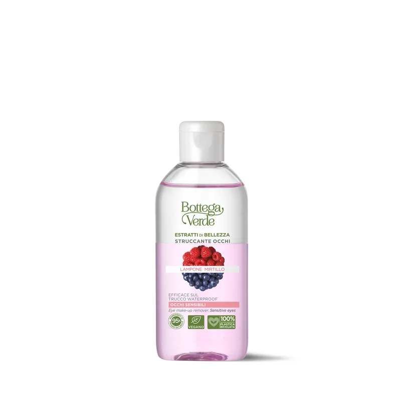 BOTTEGA VERDE Estratti di bellezza Struccante Occhi - Mirtillo E Lampone 100ml - Struccante Occhi