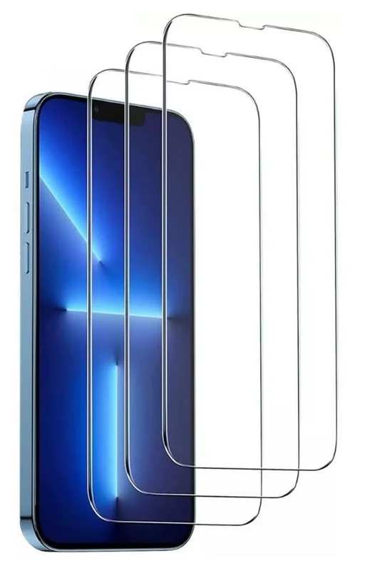 3-Pack iPhone 13 Pro Max Skärmskydd i härdat glas