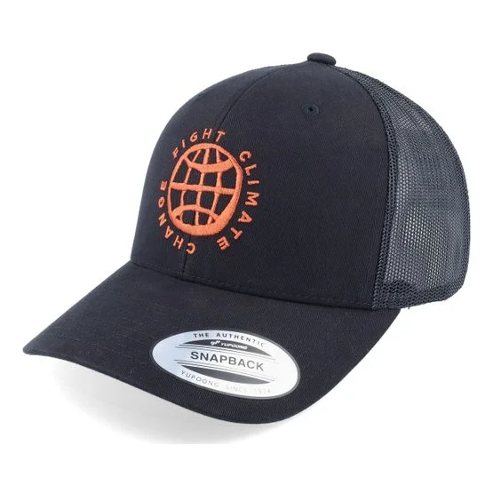 Picture - Svart trucker Caps - Ankerton A Black Trucker @ Hatstore