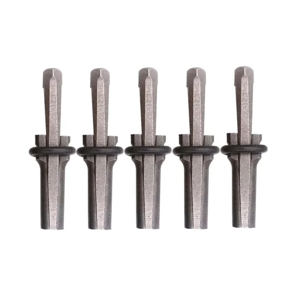 5-Pack Spräckkilar 14mm / Stenkilar för Stenspräckning – Kilar