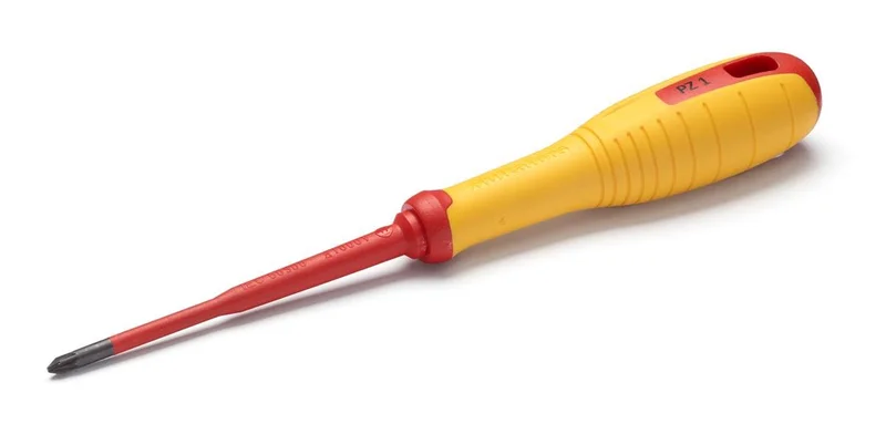 Hultafors 446015 Skruvmejsel för Pozidriv, isolerad 1000 volt PZ 1 x 100 VDE, Handverktyg