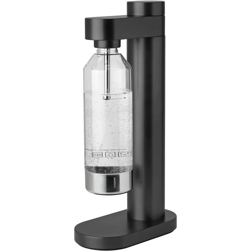 Stelton Brus kulsyremaskine, black metallic | KitchenOne