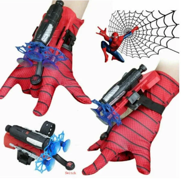 Barn Spiderman Web Shooter Launcher Toy Glove Dart Cosplay