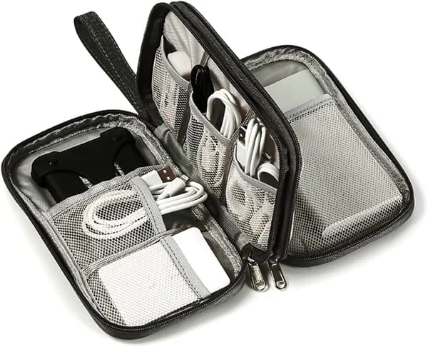 Elektronisk veske Kabelveske Organizer Veske Reisekabel Universal Elektronisk Tilbehørsveske Reise Organizer Veske