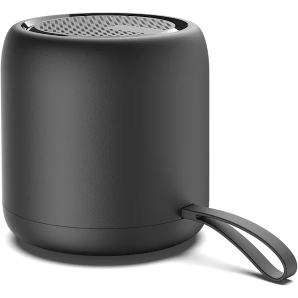 Bluetooth-høyttaler, bærbar mini trådløs høyttaler Bluetooth 5.0 utendørs høyttaler med HD Stereo HiFi Bass, 1200mAh batteri for dusj, reise, sport