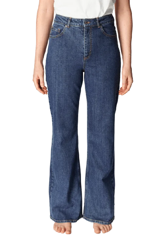 Carin Wester Raka jeans med hög midja CINDY Lila 36