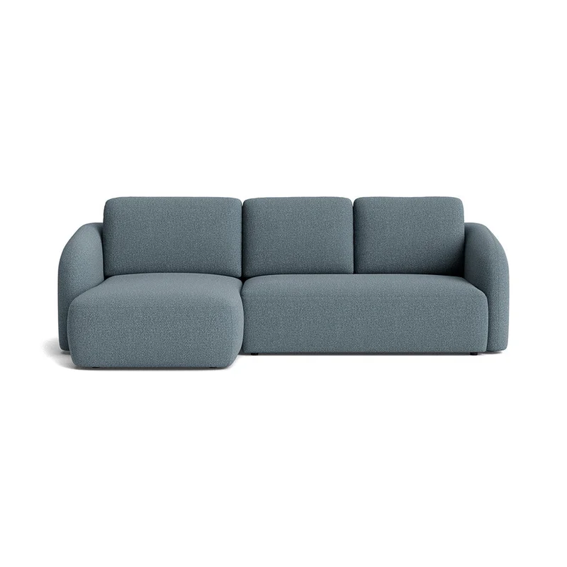 Savona chaiselong sovesofa, venstrevendt | opbevaring - Nordic Blå - 270x154x94 - Sofa, sovesofa, chaiselong